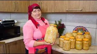 We are cooking sauerkraut according to my mother's recipe 🥬 🥕 We are collecting mushrooms