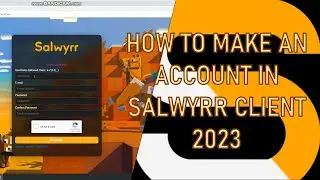 HOW TO MAKE AN ACCOUNT IN SALWYRR CLIENT (2023) Minecraft