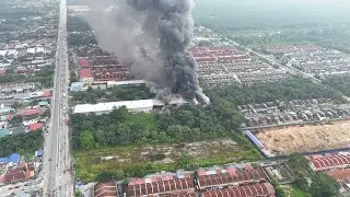 Gudang terbakar di Meru, Klang 2024-09-26