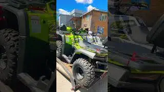 Очередная доставка квадроциклов нашим клиентам!