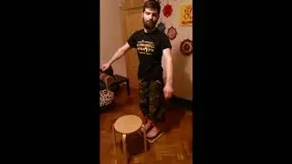 Как встать на доску с гвоздями