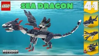 Sea Dragon LEGO 31088 Digital Build