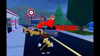 IS THE ROADSTER FASTER THAN THE M12 molten??!! / Jailbreak Roblox
