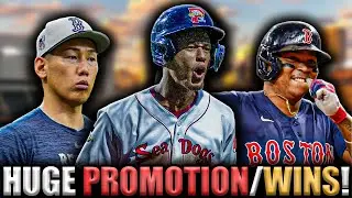 Red Sox PROMOTE STAR PROSPECT and Split HUGE Series!!
