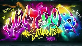 Turn Your Text Into a Graffiti Style - Photoshop Text Effect