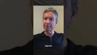 What is the difference between information and consciousness?