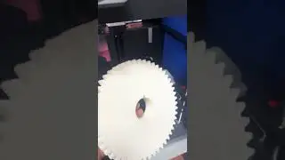 3д печать шестеренка готова