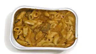 Meatballs with Pasta and Mushroom Gravy