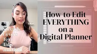 How to Edit a Keynote Digital Planner on the iPad 📱✨🩵
