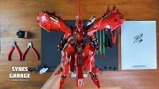 Night Hawk Spec II Red Soul 1/144 | ASMR BUILD | Red Soul Copy Nightingale