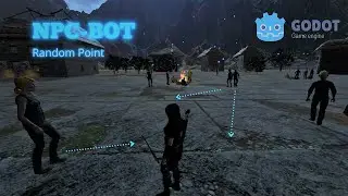 Create Random Point AI Tutorial (Godot 3D)
