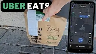 Easy $160 Delivering For Uber Eats