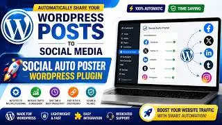 Social Auto Poster WordPress Plugin 🔥 Auto Share Posts to Facebook, Twitter & LinkedIn Automatically