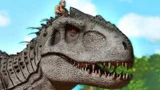 I FINALLY Created an Indominus Rex and its INCREDIBLE! - ARK Survival Ascended #36