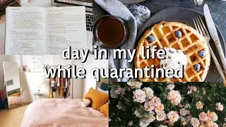 day in my life while quarantined! chill/relaxing!