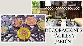 DECORACIONES FÁCILES Y UN POCO DE JARDÍN