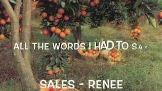 SALES - renee Lyrics