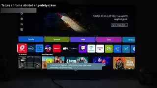 LG OLED tv-ken teljes chroma átvitel engedélyezése