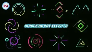 GREEN SCREEN CIRCLE BURST EFFECTS