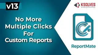 Create Odoo Dynamic Reports with ReportMate