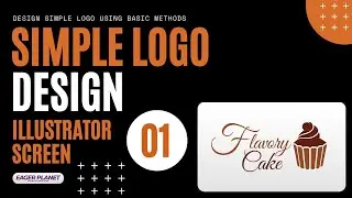 Simple Logo Design - Illustrator Screen 01