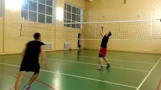 Волейбол. Нападающий удар в 3 метра