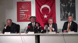 CHP için Demokratik Dijital Devrim Tüzük Taslağı Basın Toplantısı