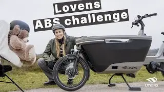 The Lovens ABS cargo bike EXTREME brake challenge!
