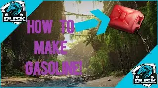 ARK How to Make Gasoline | Best Ways to get Oil:Hide Starting Out to Make Fuel #ARK Survival Evolved