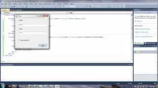 Simple Password Field Example tutorial - Visual Basic 2010