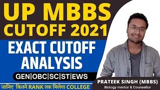 UP exact cutoff analysis for NEET 2021|Neet ug 2021 expected cutoff UP|UP state quota neet cutoff