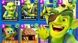 GOBLIN PARTY DECK BE LIKE : (Clash Royale )