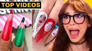 Craziest Nail Art On Another Level! | SSSniperWolf