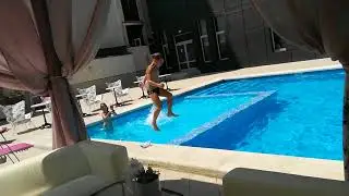 Витязево, бассейн отеля Luxor