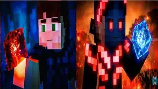Minecraft animation Reaction (Songs of war)