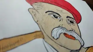 How to Draw Lokmanya Tilak | Step by Step Bal Gangadhar Tilak | drawing | Sketches #drawing