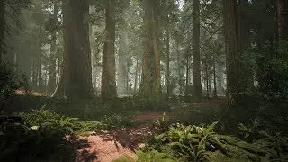 Speed Level Design - Redwood Forest - Unreal Engine 4 and World Machine 2