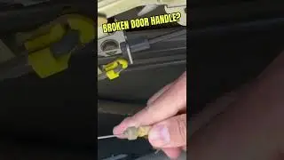 THIS IS WHY YOUR CAR DOOR HANDLE DOESN’T WORK
