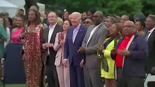 Biden attends the Naboo Parade