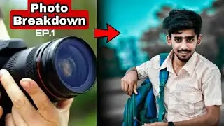 Lightroom Photo Editing Tutorial |Black and Teal Background| #lightroom #lrtutorial