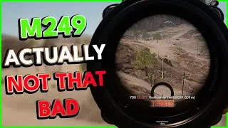 M249 actually puts work in! | 13 kill Solo Win | PUBG PC Gameplay