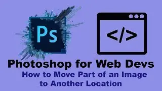 How to Cut and Move Parts of Images in Photoshop CC 2017, using the Patch Tool