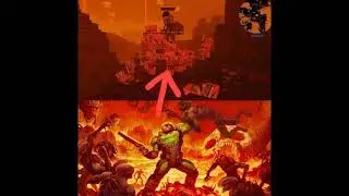 Doom minecraft meme