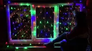Гирлянда сетка микс