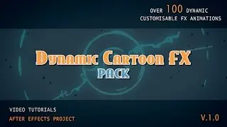 Dynamic Cartoon FX pack - After Effects | Videohive Projects
