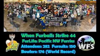 When Furballs Strike 44 - FurLife Fursuit Bowling - 176 Bowlers!