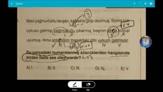 SORU ÇÖZÜMÜ - 5 / YGS TÜRKÇE ( FACEBOOK / Haluk SEYİT ile Türkçe- Edebiyat)