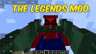 The Legends - СУПЕРГЕРОИ | Обзор мода от подписчика | Майнкрафт java на телефоне-PojavLauncher