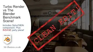 Turbo Render vs The Classroom Scene (without the rude jokes!)