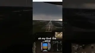 Landing in Manchester Touchdown on Runway 23R!#shorts #aviation #msfs2020 #vatsim #landing
